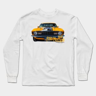 1970 Ford Mustang Mach 1 Fastback Long Sleeve T-Shirt